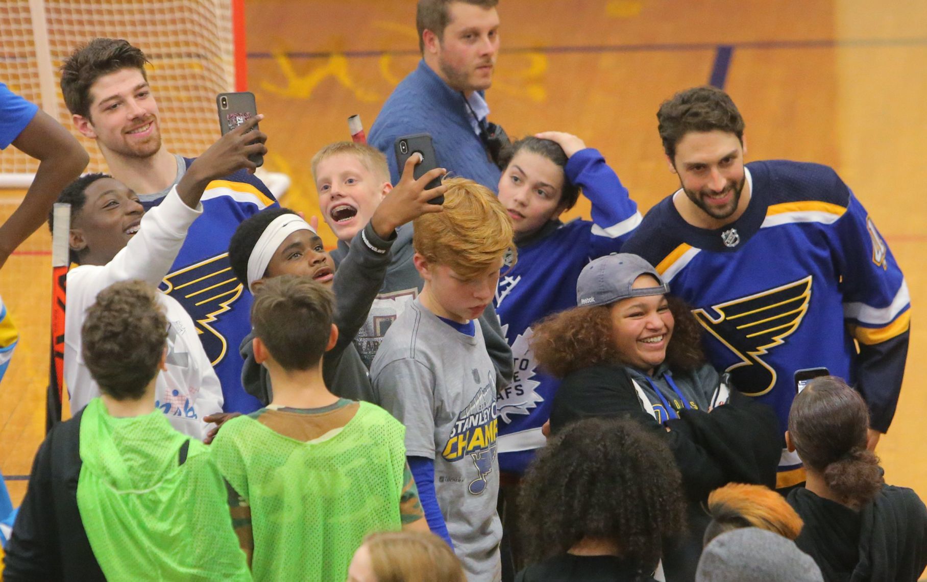 The St. Louis Blues team with Parkway Schools